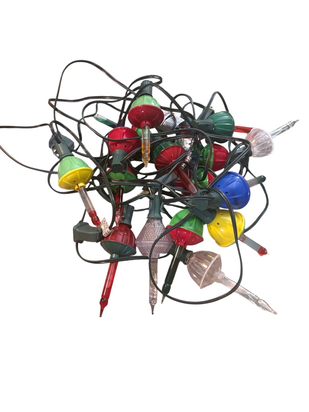 3 Sets of Vintage 90s Christmas Bubble Lights|24 Lights|3 Working Strands